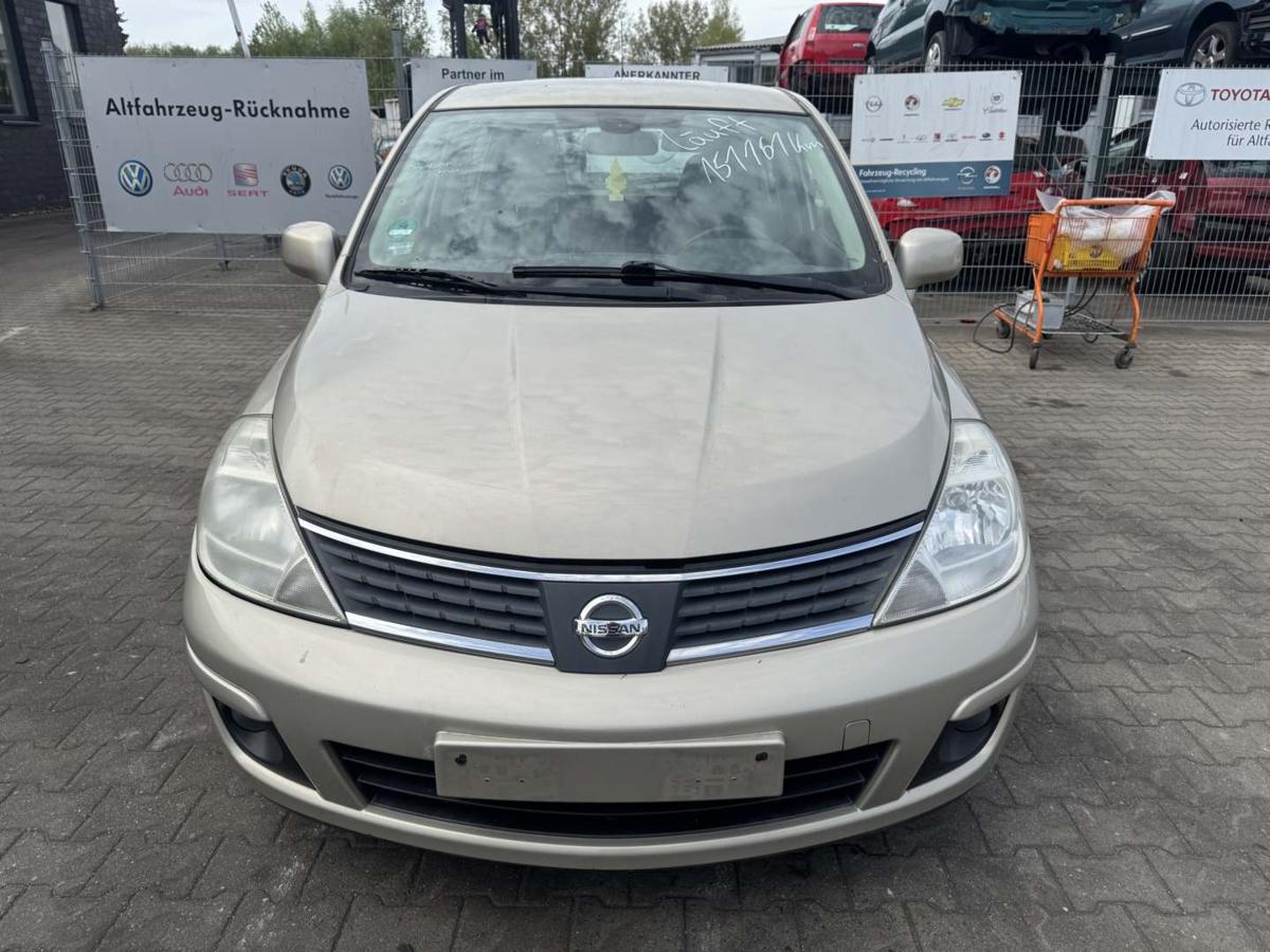 Nissan Tiida original Motorhaube HAB Glazed Almond Bj.2009